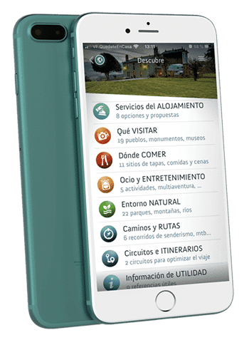 app movil la canaleja los enebrales Casa Rural El Viejo Castaño